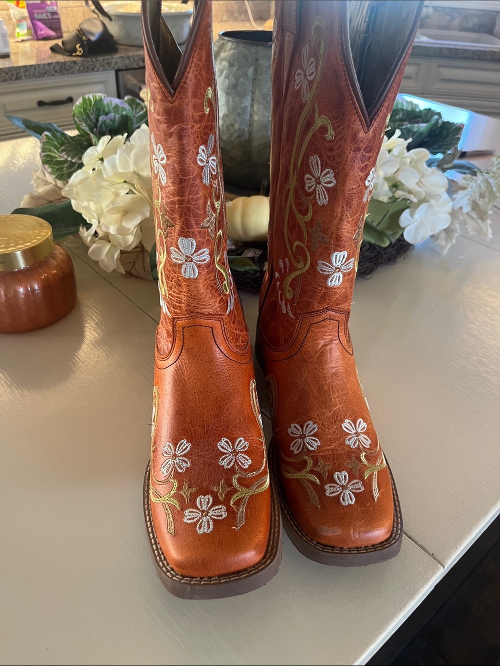 Cowboy boots spirit river